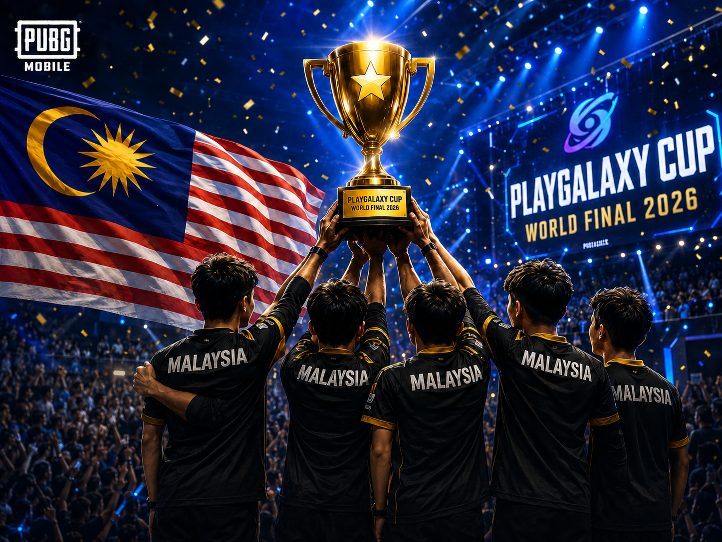Malaysia vô địch PlayGalaxy Cup PUBG Mobile tại Gamescom 2026