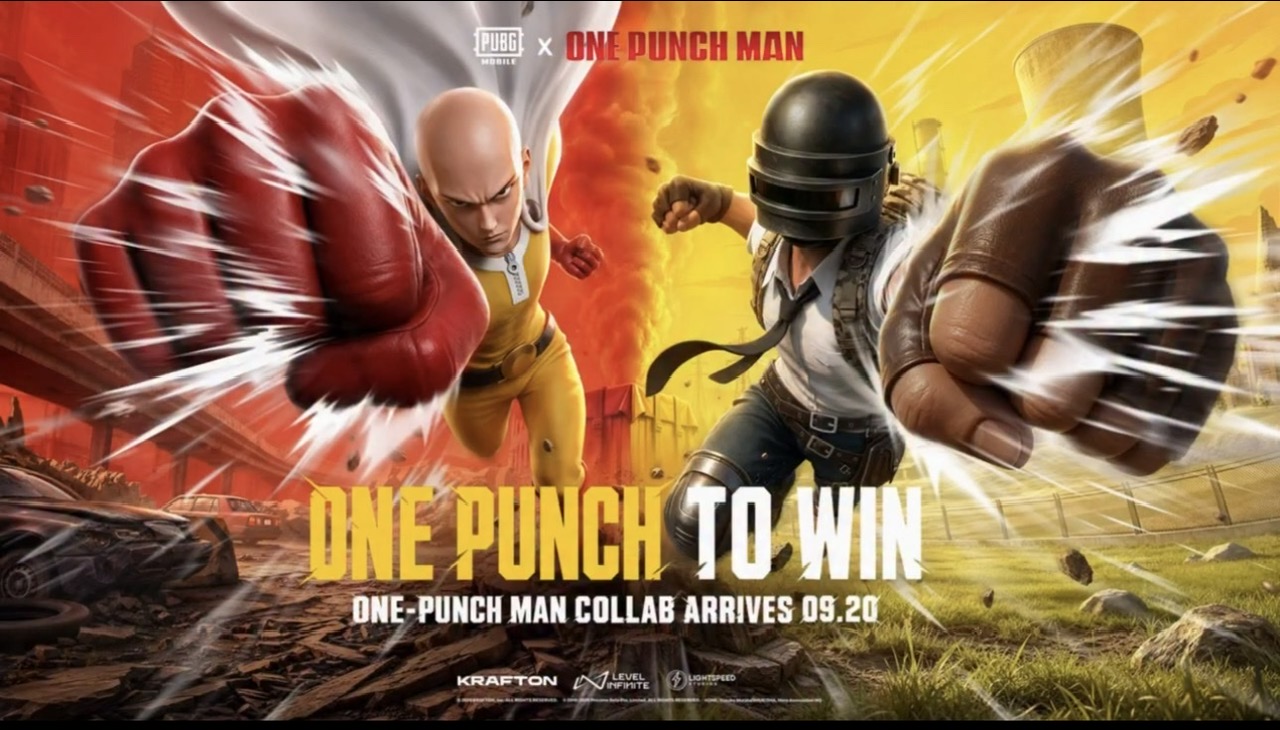 PUBG MOBILE × One-Punch Man chính thức được công bố: Saitama đổ bộ Erangel từ ngày 20/9